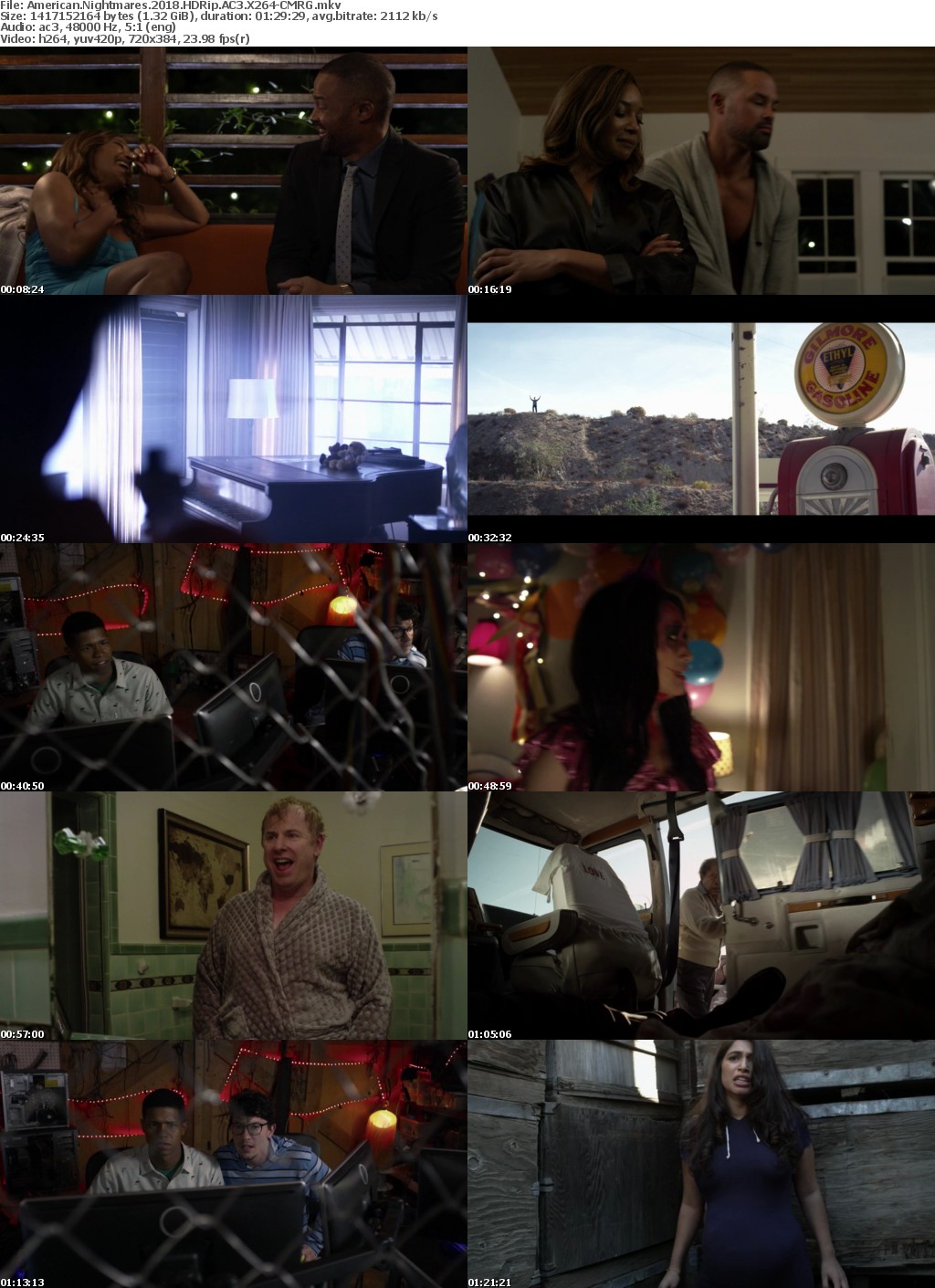 American Nightmares (2018) HDRip AC3 X264-CMRG