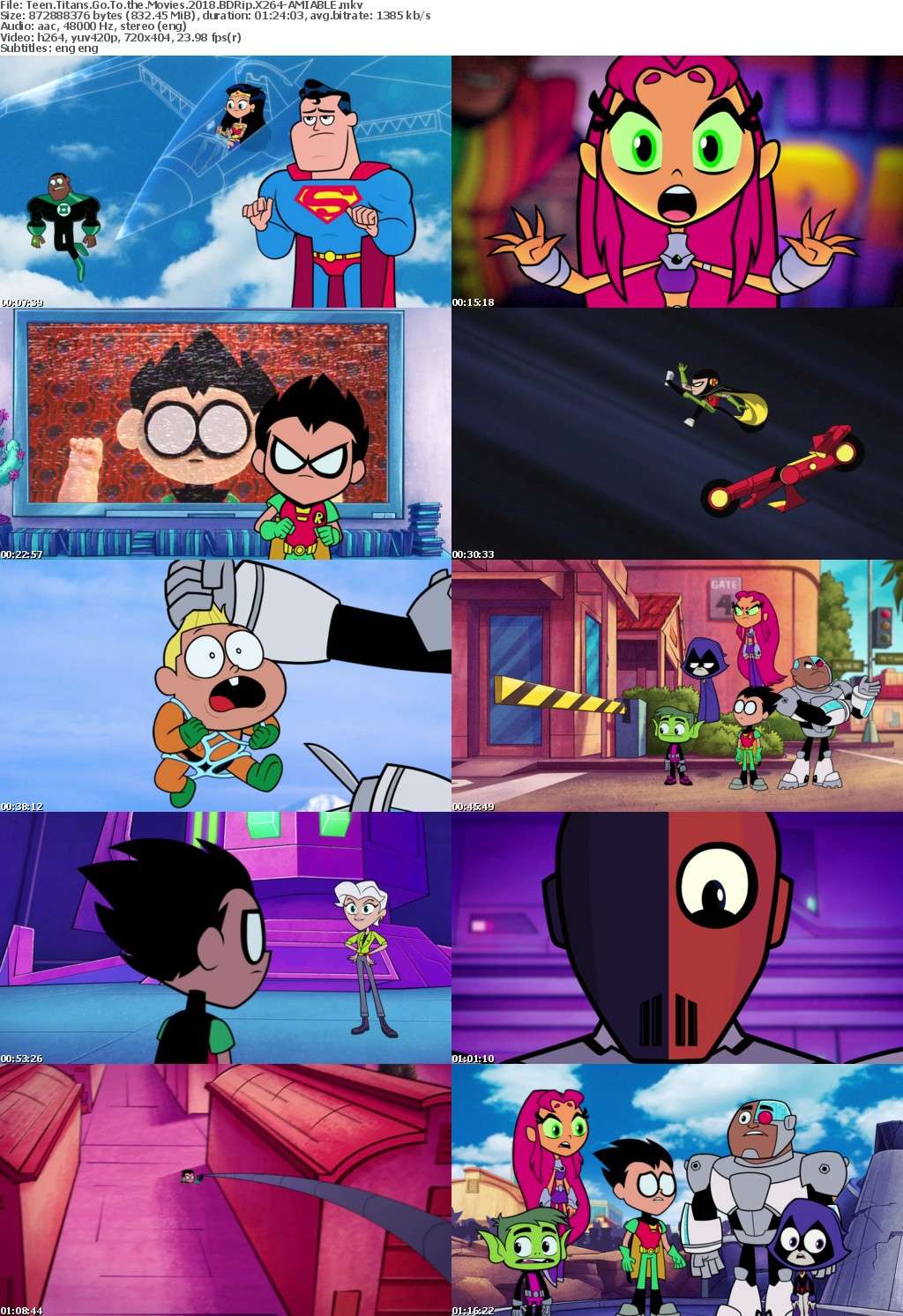 Teen Titans Go To the Movies (2018) BDRip X264-AMIABLE