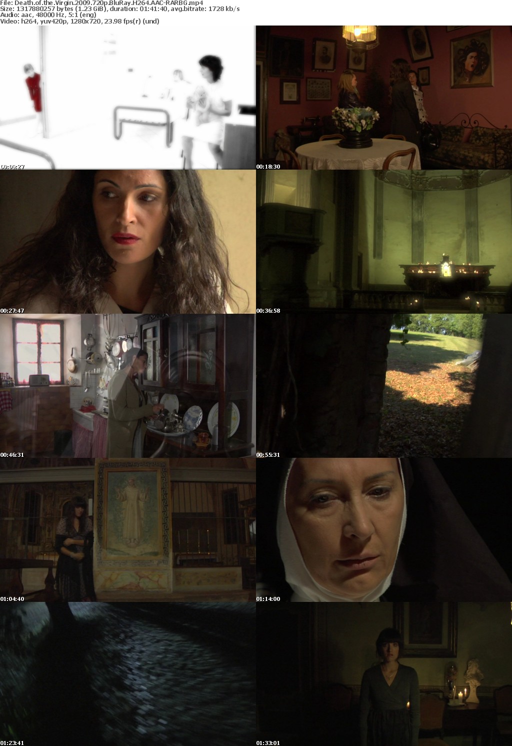 Death of the Virgin (2009) 720p BluRay H264 AAC-RARBG