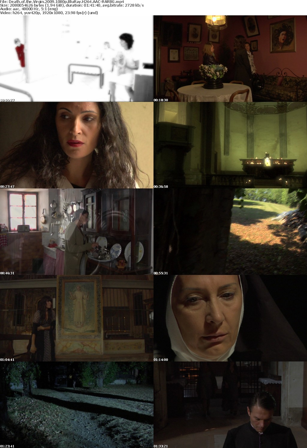 Death of the Virgin (2009) 1080p BluRay H264 AAC-RARBG