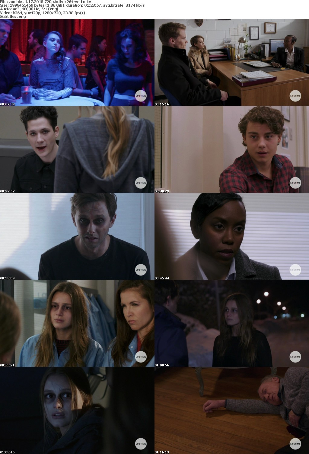 Zombie At 17 (2018) 720p HDTV x264-W4F