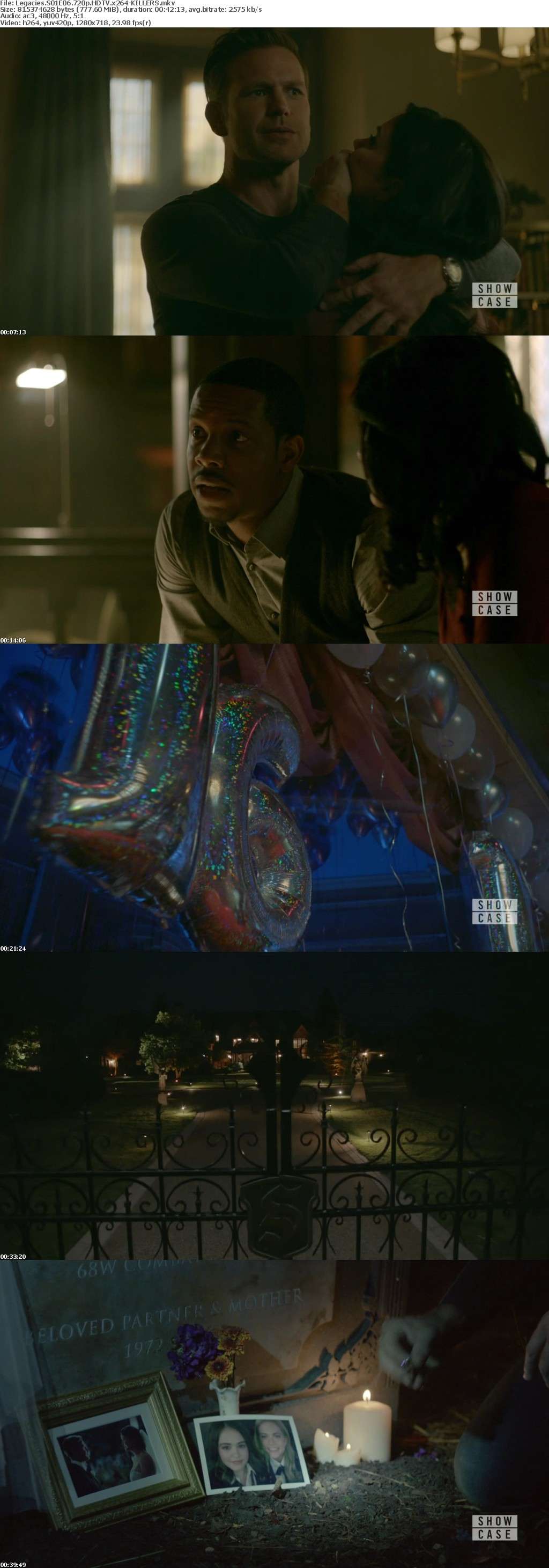 Legacies S01E06 720p HDTV x264-KILLERS Legacies S01E06 720p HDTV x264-KILLERS