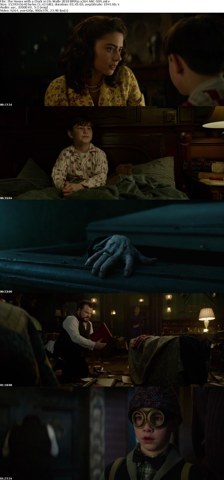 The House with a Clock in Its Walls 2018 BRRip x264 AAC-SSN The House with a Clock in Its Walls 2018 BRRip x264 AAC-SSN