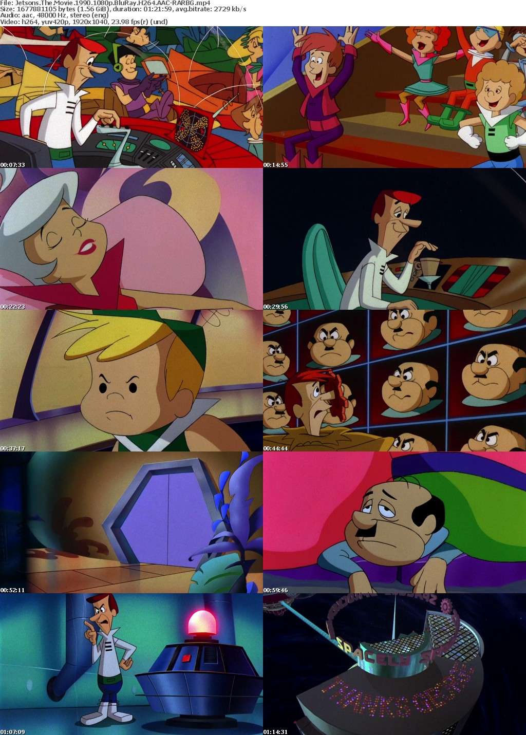 Jetsons The Movie (1990) 1080p BluRay H264 AAC-RARBG