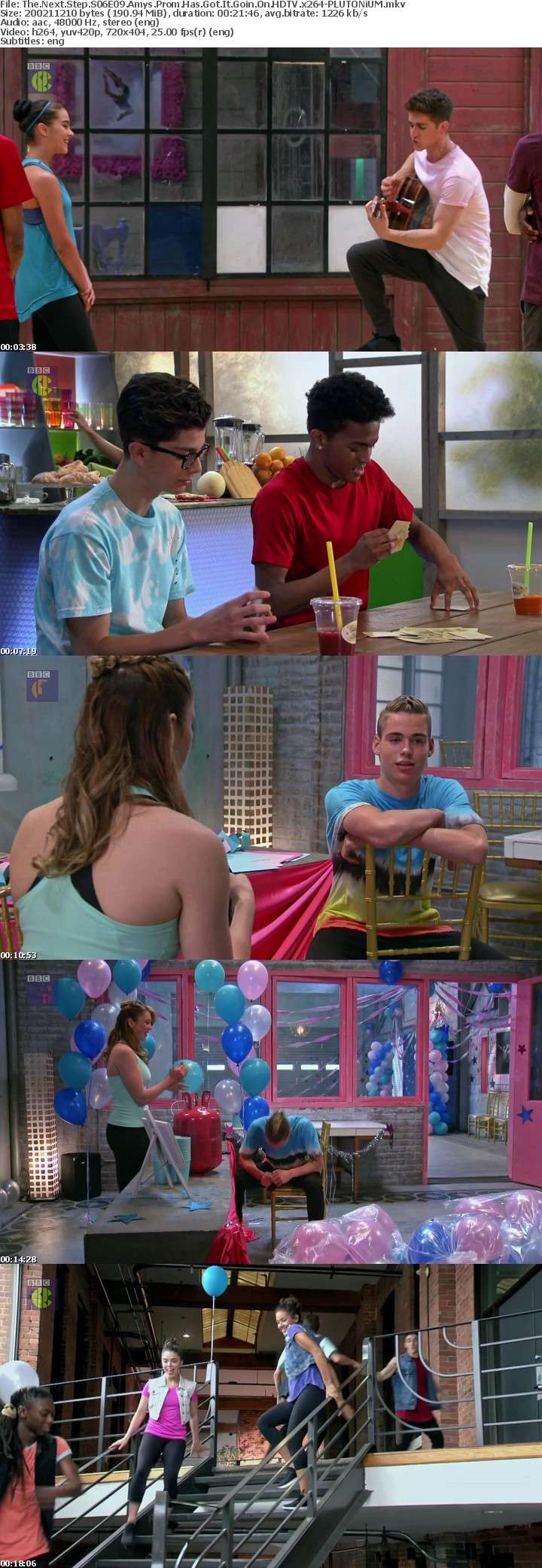 The Next Step S06E09 Amys Prom Has Got It Goin On HDTV x264-PLUTONiUM The Next Step S06E09 Amys Prom Has Got It Goin On HDTV x264-PLUTONiUM
