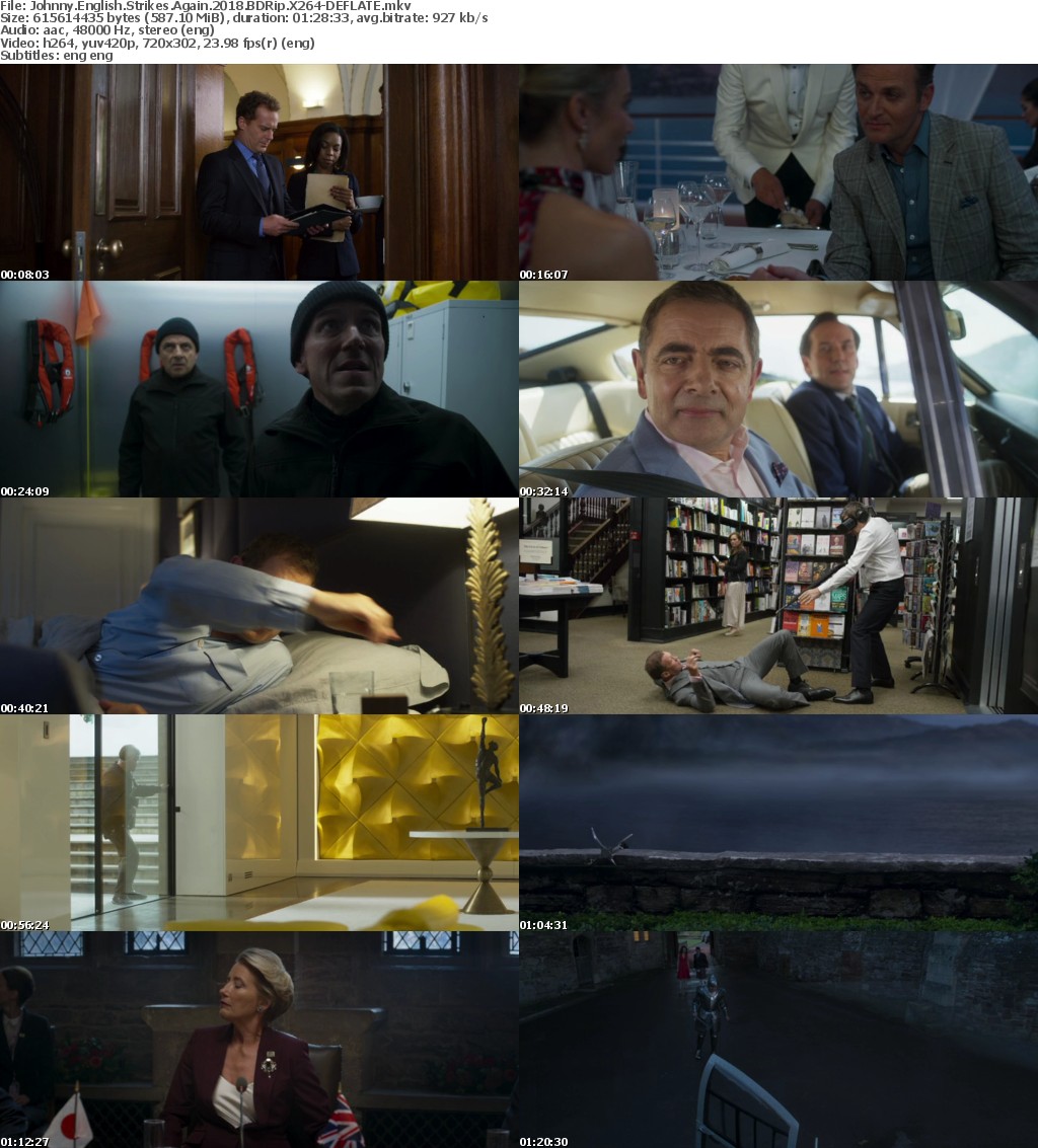 Johnny English Strikes Again (2018) BDRip X264-DEFLATE