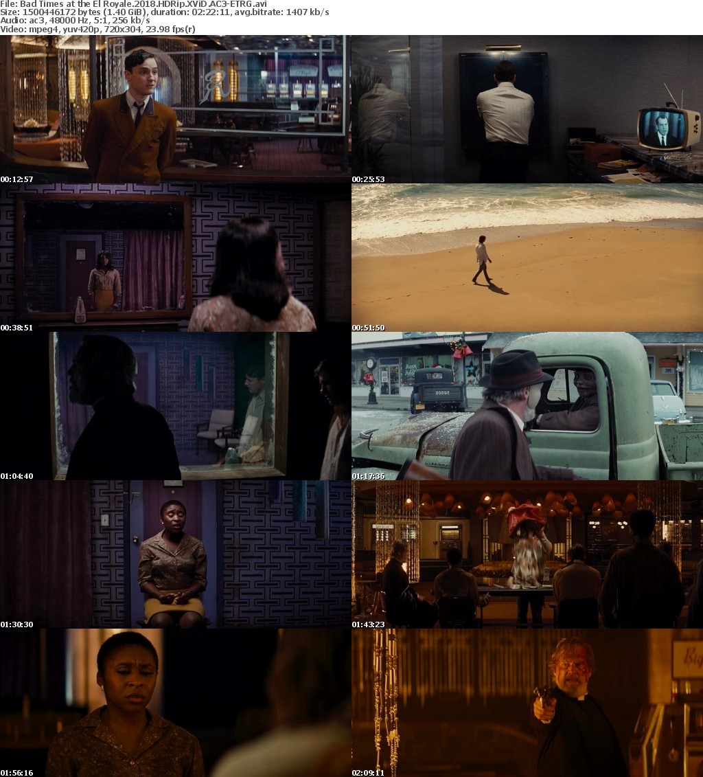 Bad Times at the El Royale (2018) HDRip XViD AC3-ETRG