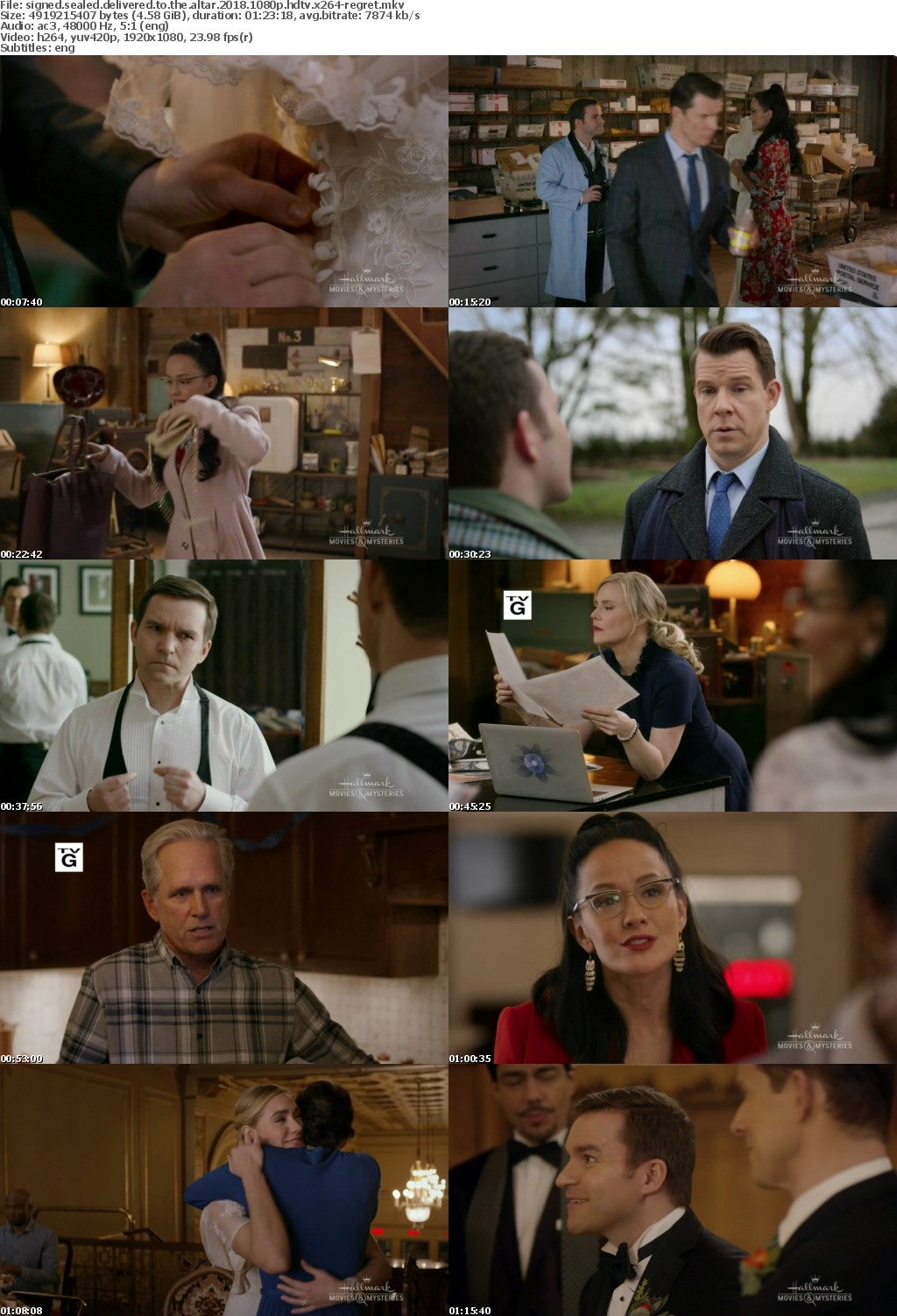 Signed Sealed Delivered To the Altar (2018) 1080p HDTV x264-REGRETrarbg