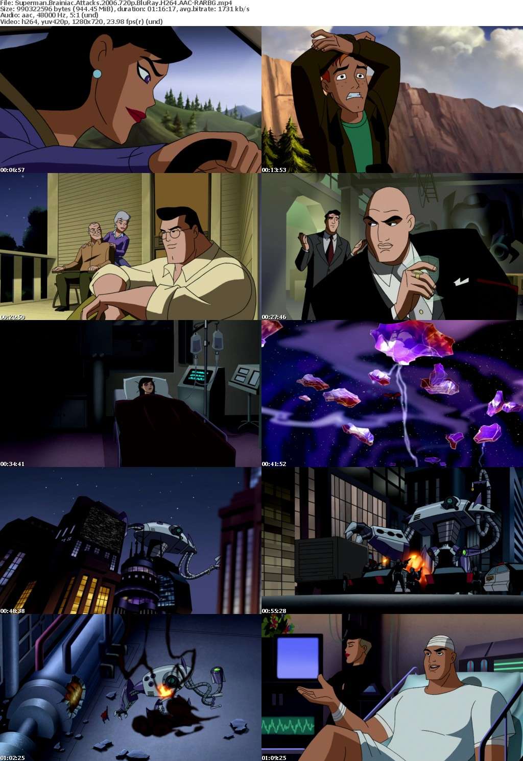 Superman Brainiac Attacks (2006) 720p BluRay H264 AAC-RARBG