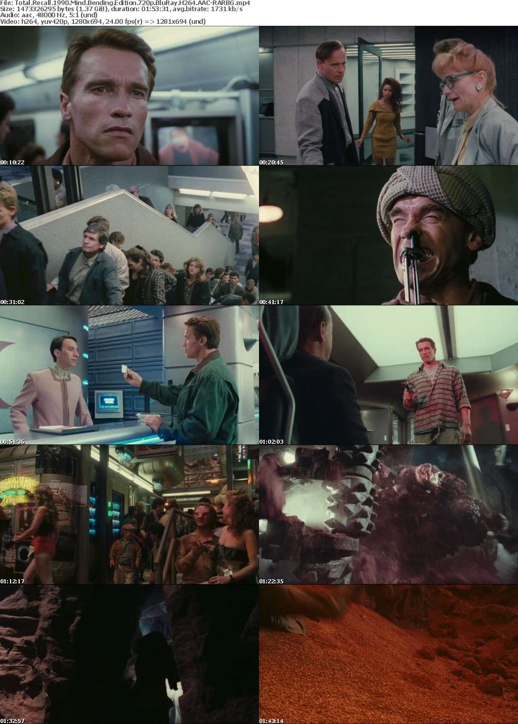 Total Recall (1990) Mind Bending Edition 720p BluRay H264 AAC-RARBG