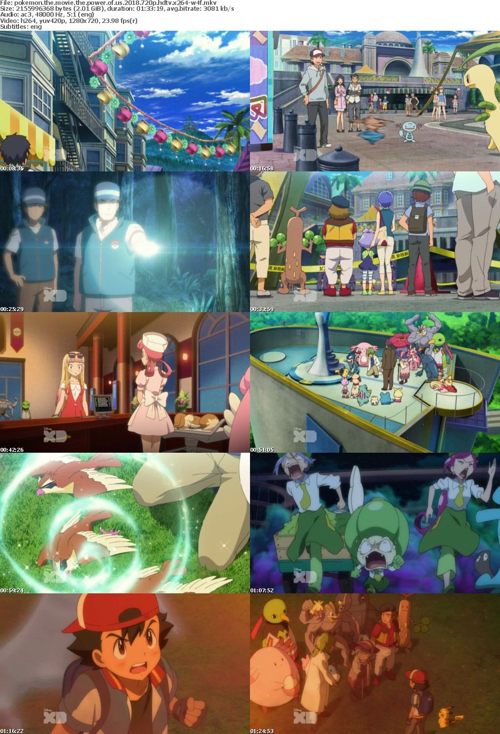 Pokemon The Movie The Power of Us (2018) 720p HDTV x264-W4Frarbg