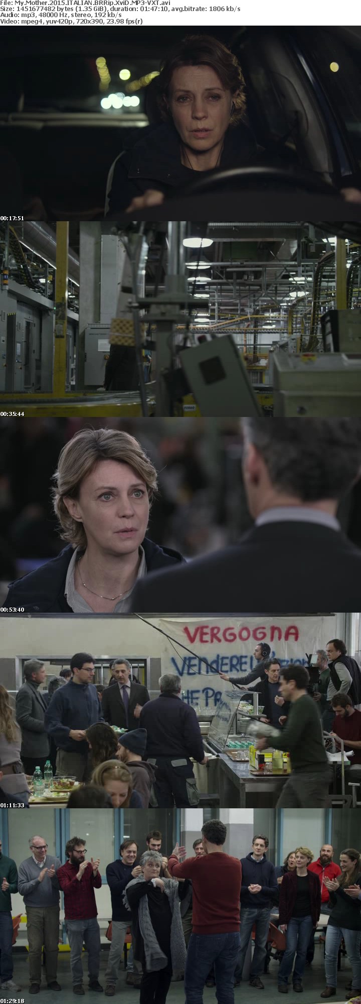My Mother 2015 ITALIAN BRRip XviD MP3-VXT My Mother 2015 ITALIAN BRRip XviD MP3-VXT