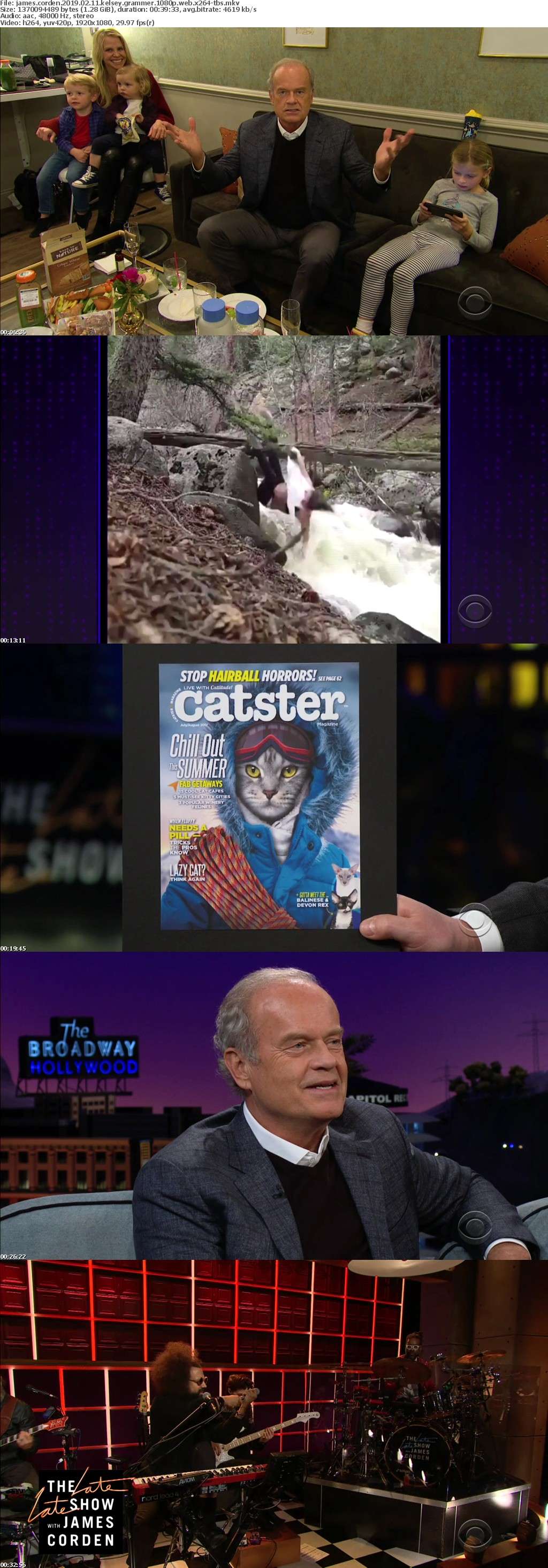 James Corden 2019 02 11 Kelsey Grammer 1080p WEB x264-TBS James Corden 2019 02 11 Kelsey Grammer 1080p WEB x264-TBS