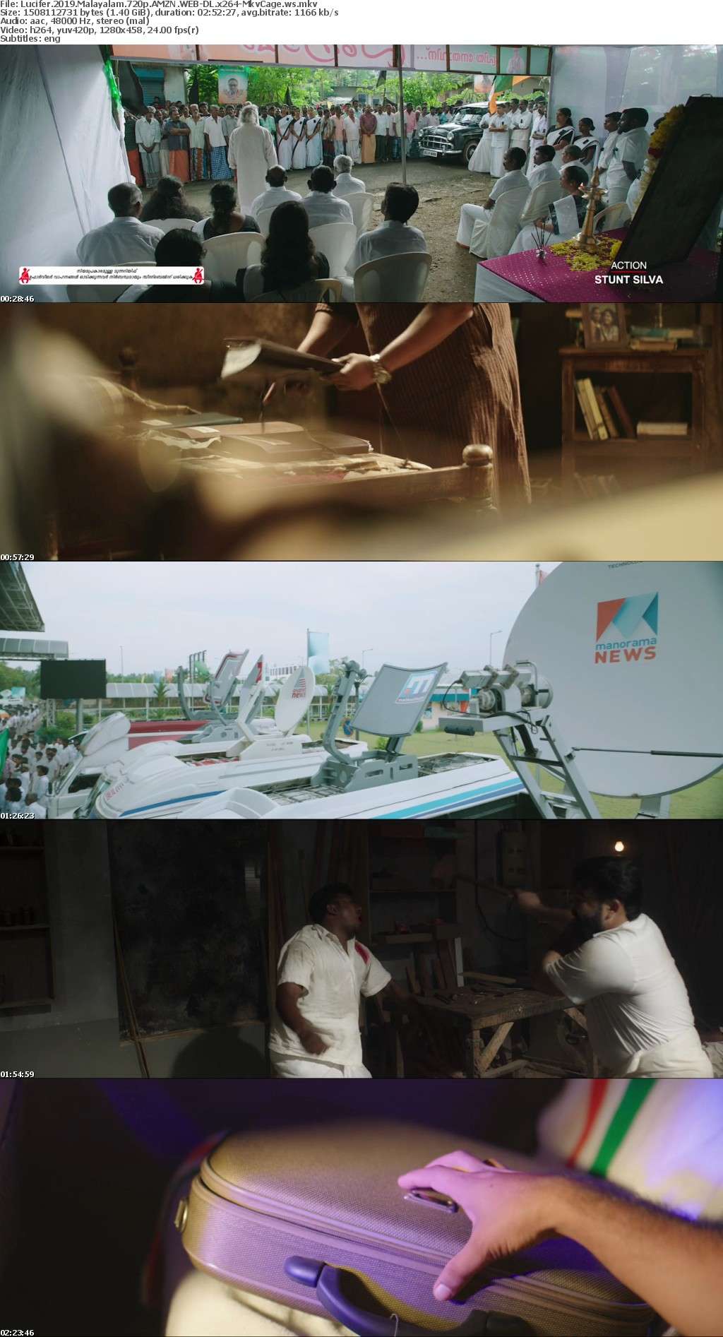 Lucifer 2019 Malayalam 720p AMZN WEB-DL x264-MkvCage Lucifer 2019 Malayalam 720p AMZN WEB-DL x264-MkvCage