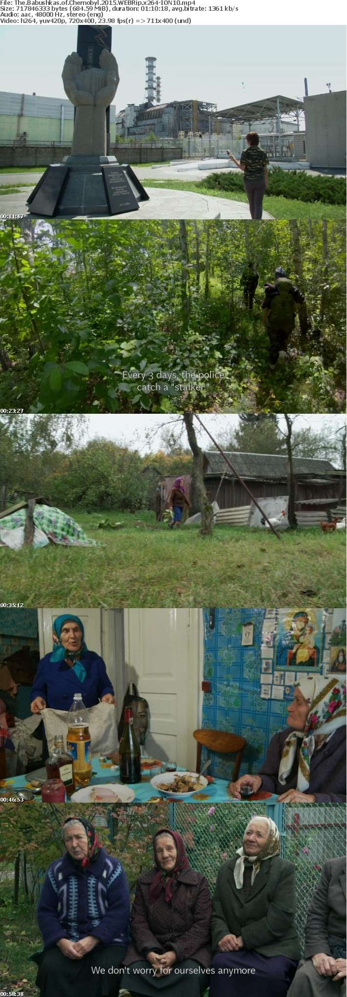 The Babushkas of Chernobyl 2015 WEBRip x264-ION10 The Babushkas of Chernobyl 2015 WEBRip x264-ION10