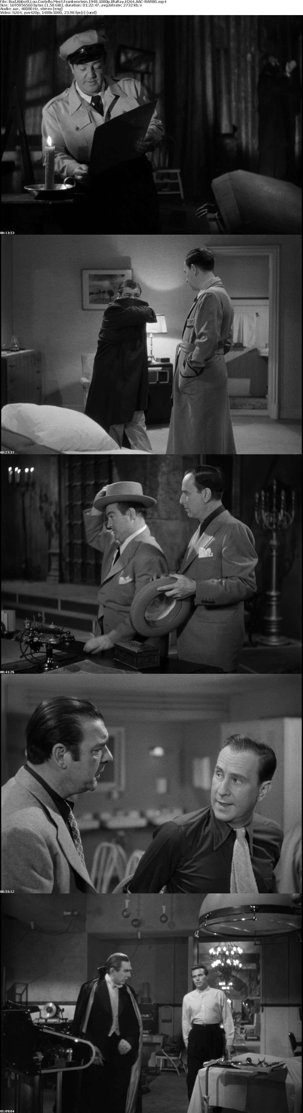 Bud Abbott Lou Costello Meet Frankenstein 1948 1080p BluRay H264 AAC-RARBG Bud Abbott Lou Costello Meet Frankenstein 1948 1080p BluRay H264 AAC-RARBG