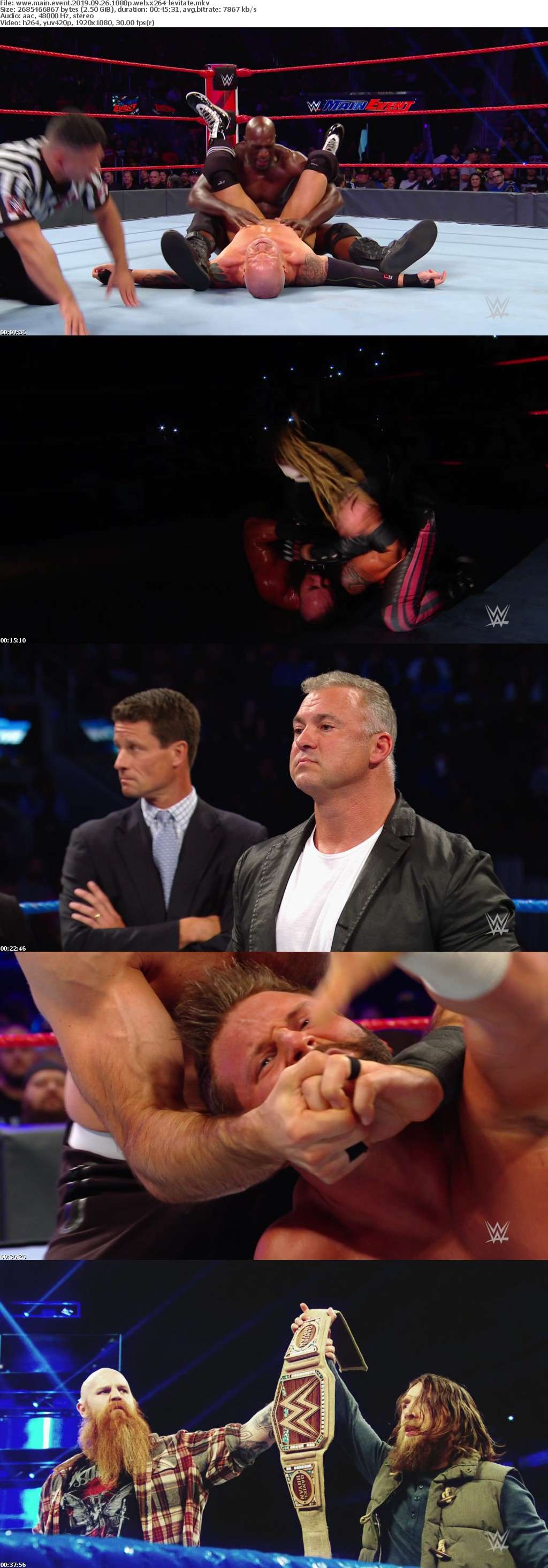 WWE Main Event 2019 09 26 1080p WEB x264-LEViTATE WWE Main Event 2019 09 26 1080p WEB x264-LEViTATE