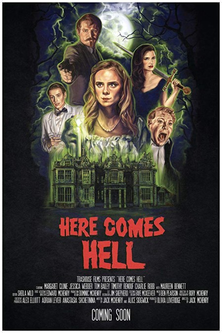 Here Comes Hell (2018) 720p WEBRip 800MB x264-GalaxyRG