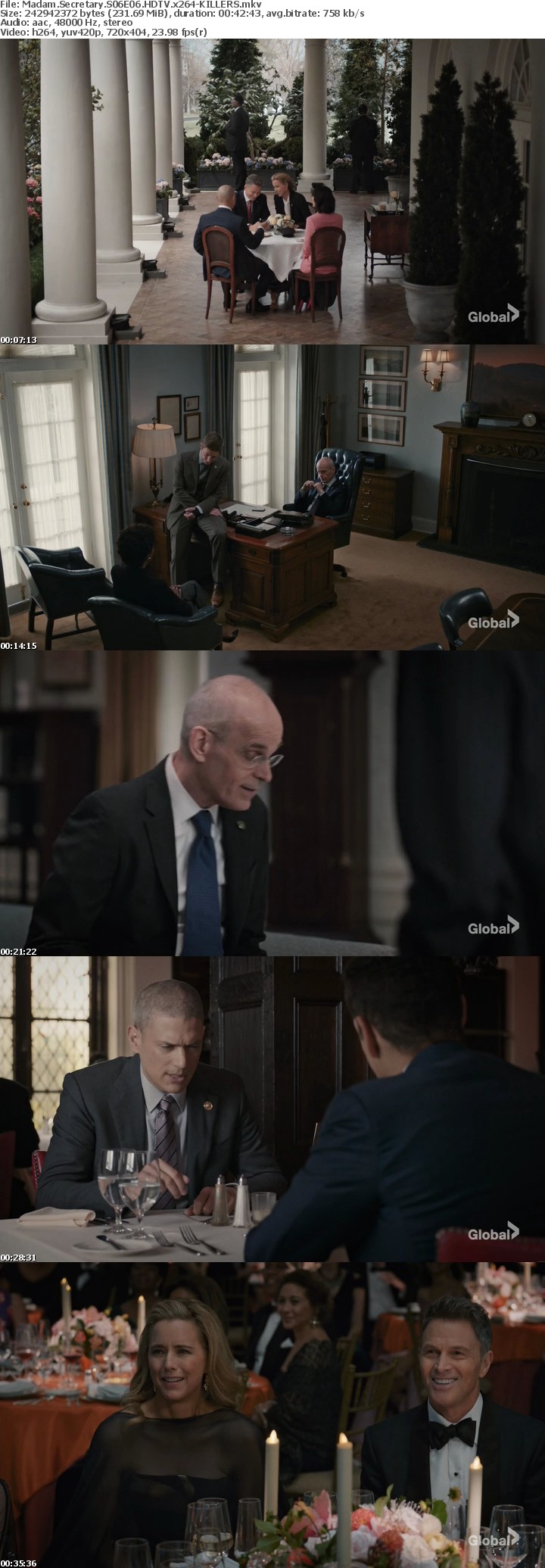 Madam Secretary S06E06 HDTV x264-KILLERS Madam Secretary S06E06 HDTV x264-KILLERS