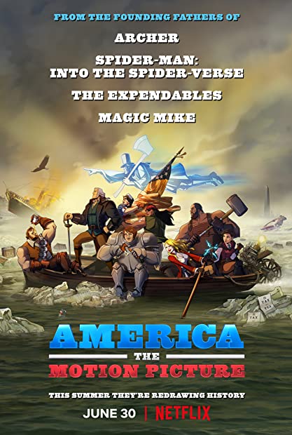 America The Motion Picture (2021) 1080p WEBRip x264 Dual Audio Hindi English AC3 5 1 - MeGUiL