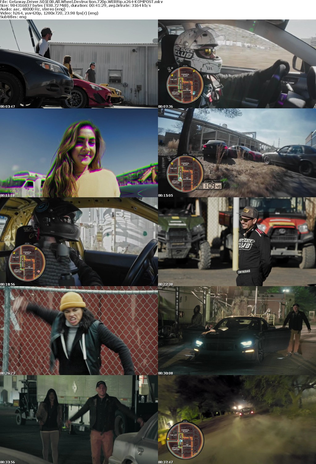 Getaway Driver S01E08 All Wheel Destruction 720p WEBRip x264-KOMPOST
