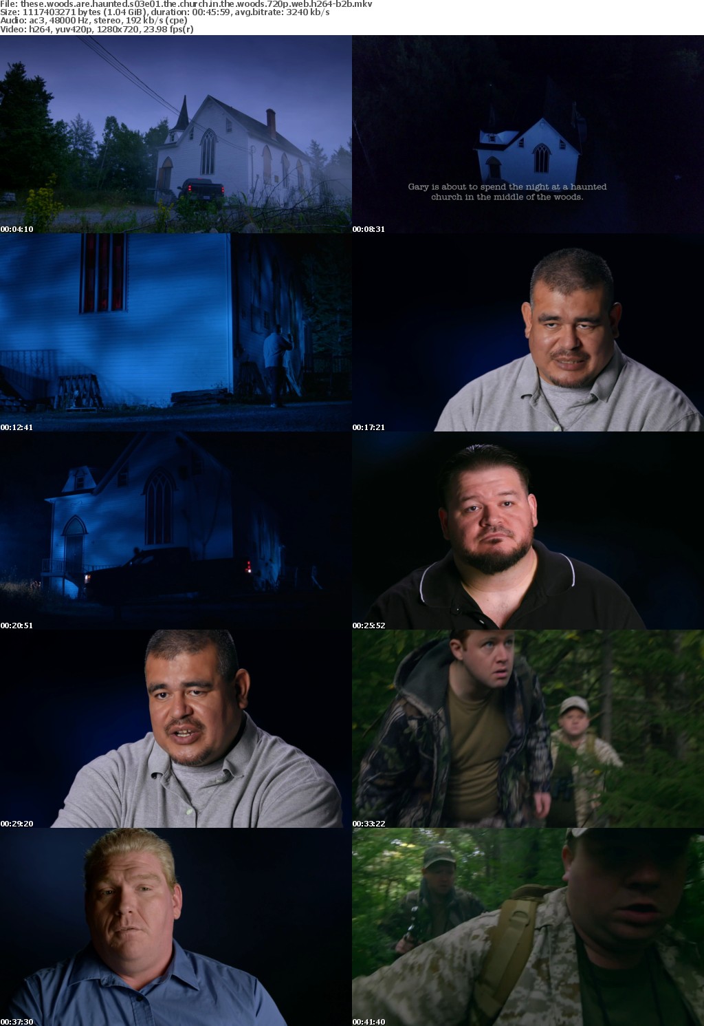 These Woods Are Haunted S03E01 The Church in the Woods 720p WEB h264-B2B