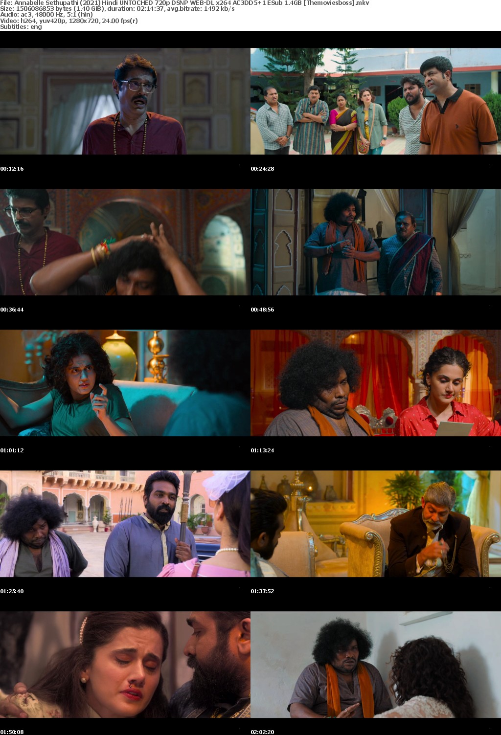 Annabelle Sethupathi (2021) Hindi UNTOCHED 720p DSNP WEB-DL x264 AC3DD5+1 ESub 1 4GB Themoviesboss