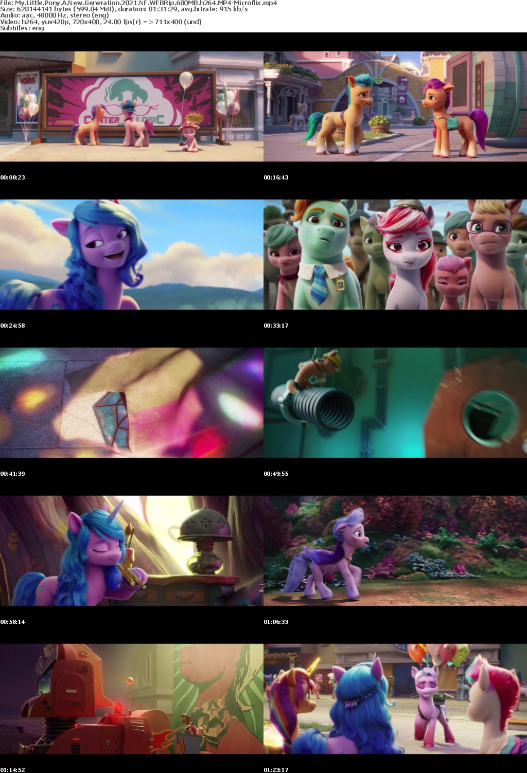 My Little Pony A New Generation 2021 NF WEBRip 600MB h264 MP4-Microflix