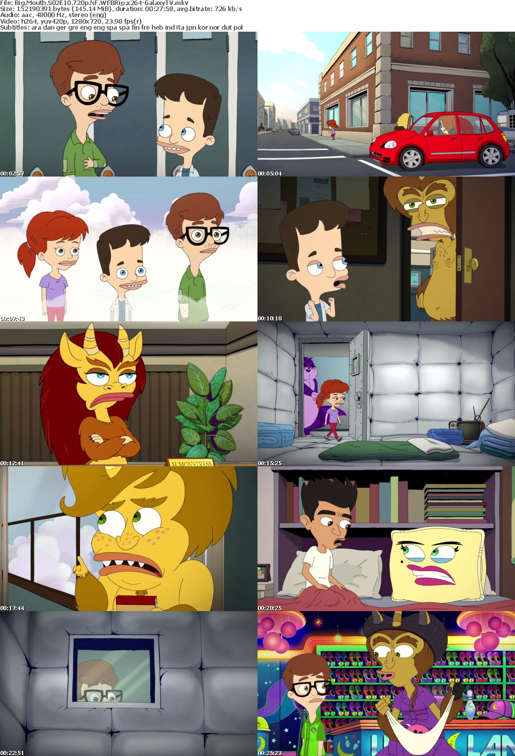 Big Mouth S02 COMPLETE 720p NF WEBRip x264-GalaxyTV
