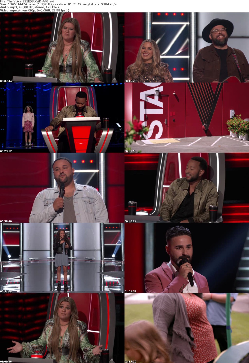 The Voice S21E03 XviD-AFG