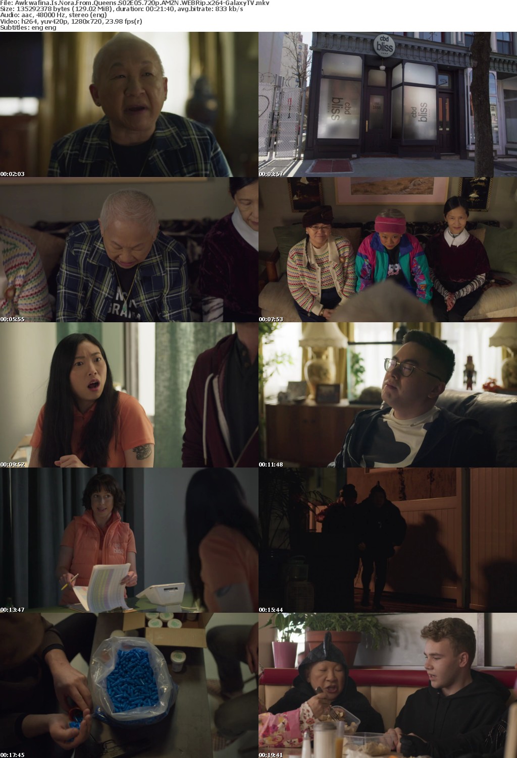 Awkwafina Is Nora From Queens S02 COMPLETE 720p AMZN WEBRip x264-GalaxyTV