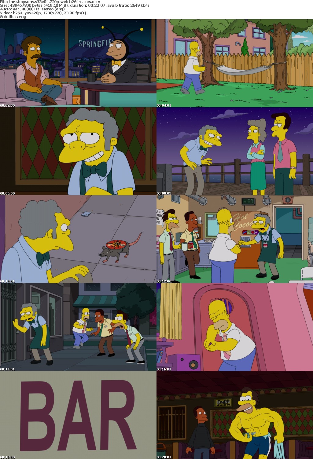 The Simpsons S33E04 720p WEB H264-CAKES