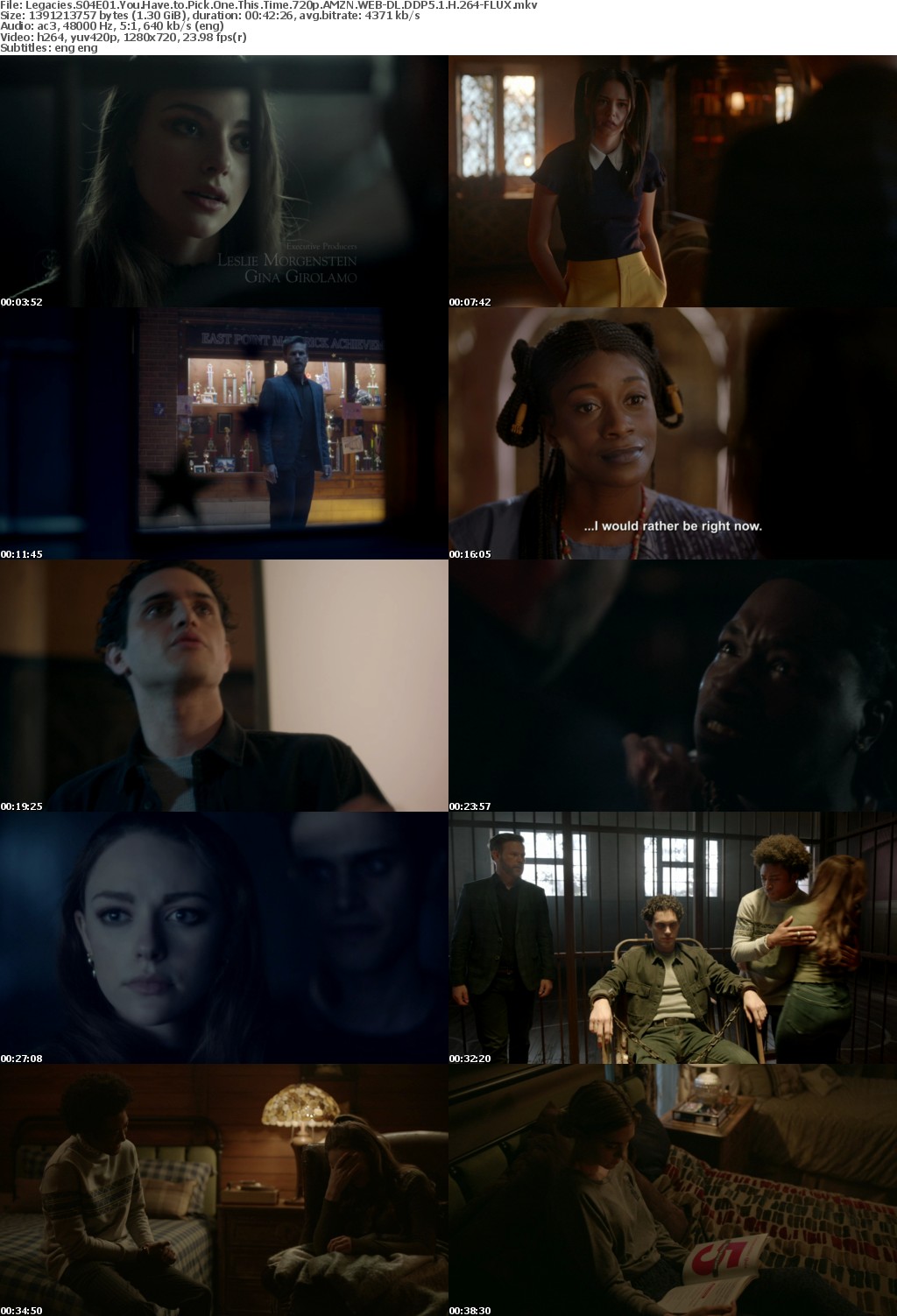 Legacies S04E01 You Have to Pick One This Time 720p AMZN WEBRip DDP5 1 x264-FLUX