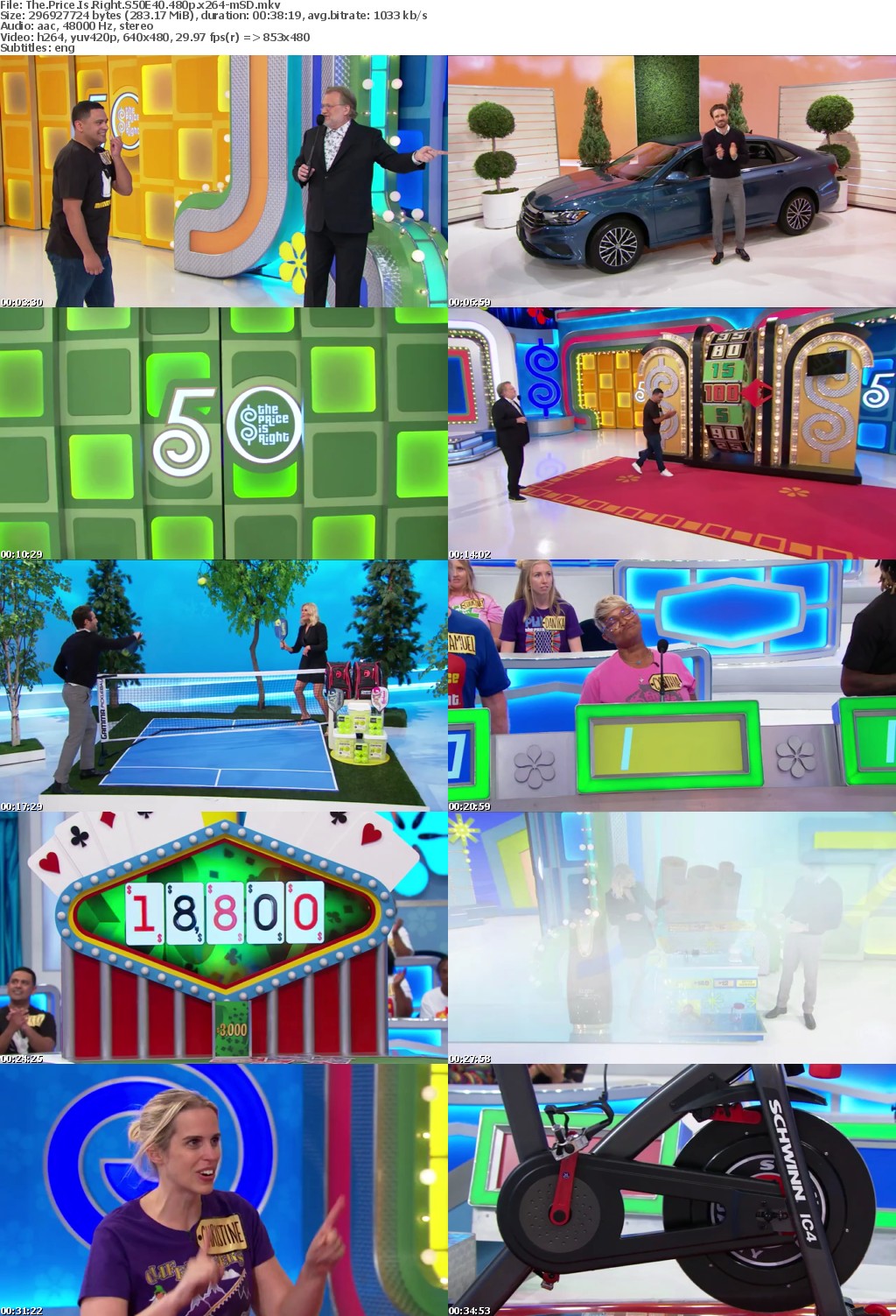 The Price Is Right S50E40 480p x264-mSD