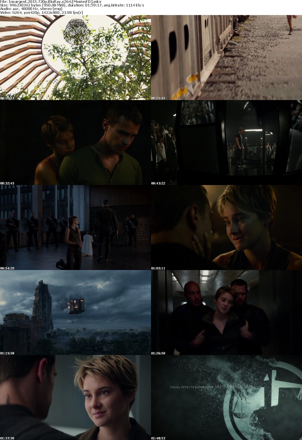 Insurgent (2015) 720p BluRay x264 - Moviesfd