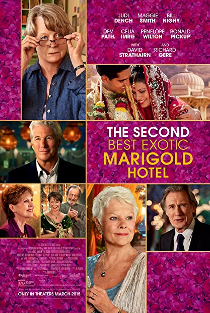 The Second Best Exotic Marigold Hotel (2015) 720p BluRay x264 - Moviesfd