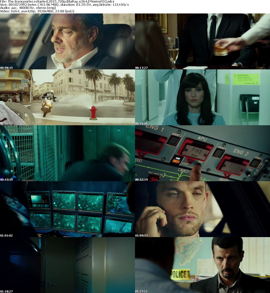 The Transporter Refueled (2015) 720p BluRay x264 - Moviesfd