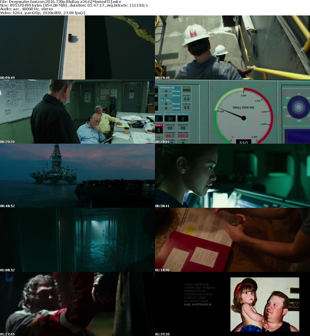 Deepwater Horizon (2016) 720p BluRay x264 - MoviesFD