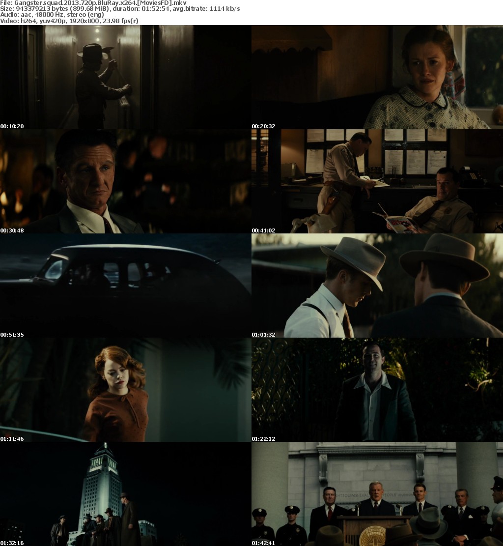 Gangster Squad (2013) 720p BluRay x264 - MoviesFD