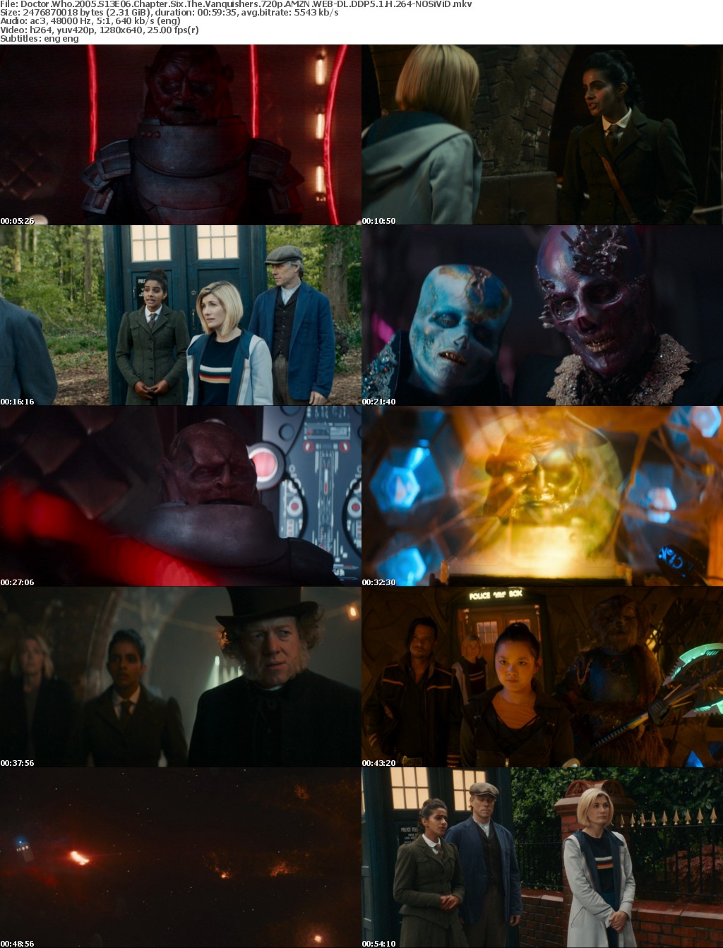 Doctor Who 2005 S13E06 Chapter Six The Vanquishers 720p AMZN WEBRip DDP5 1 x264-NOSiViD
