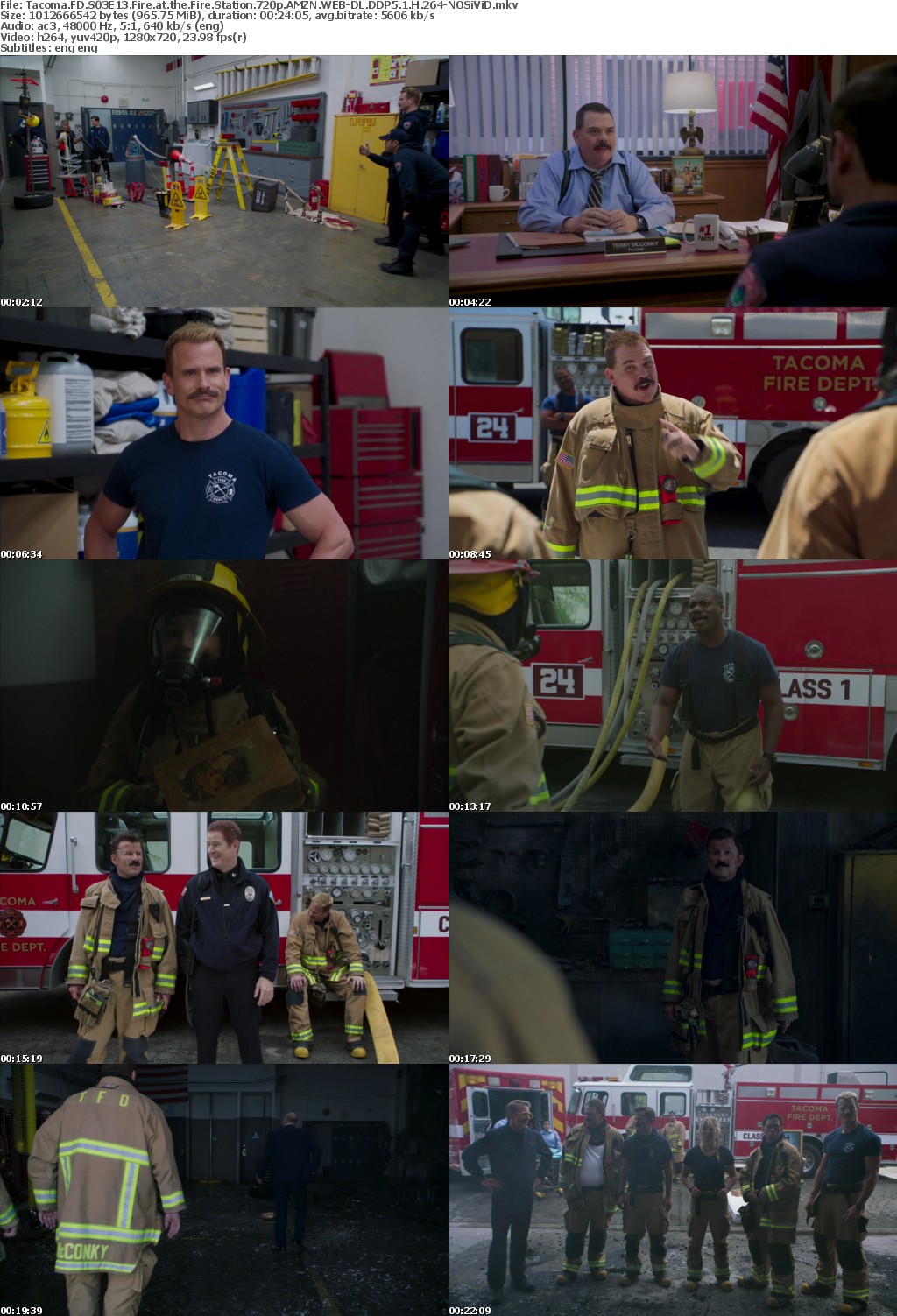 Tacoma FD S03E13 Fire at the Fire Station 720p AMZN WEBRip DDP5 1 x264-NOSiViD