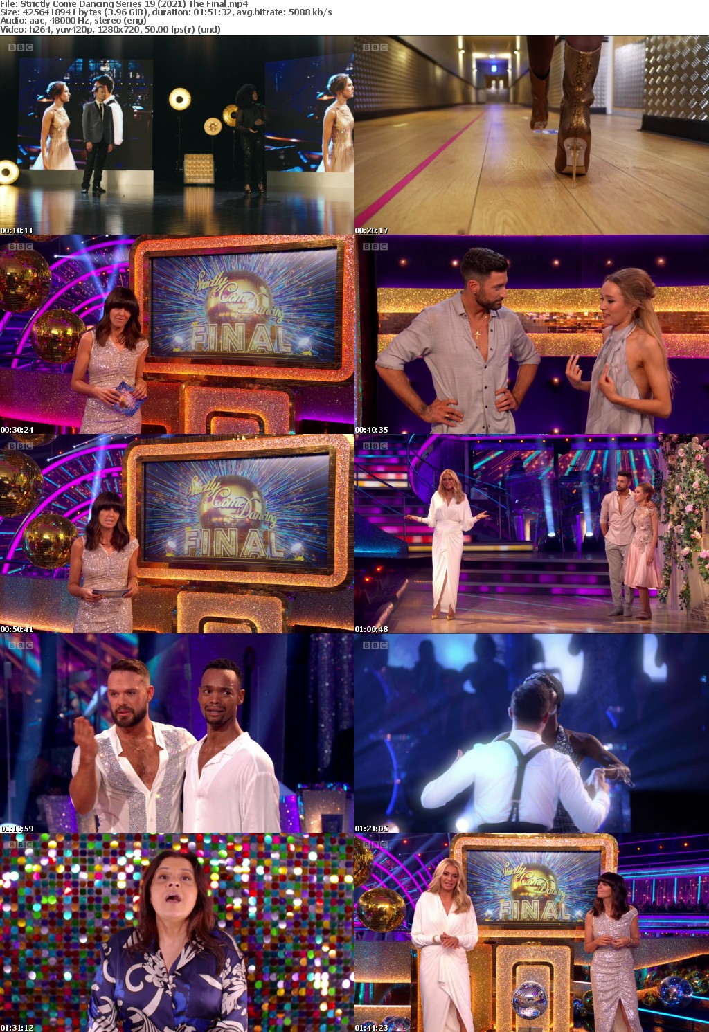Strictly Come Dancing Series 19 (2021) The Final (1280x720p HD, 50fps, soft Eng subs)