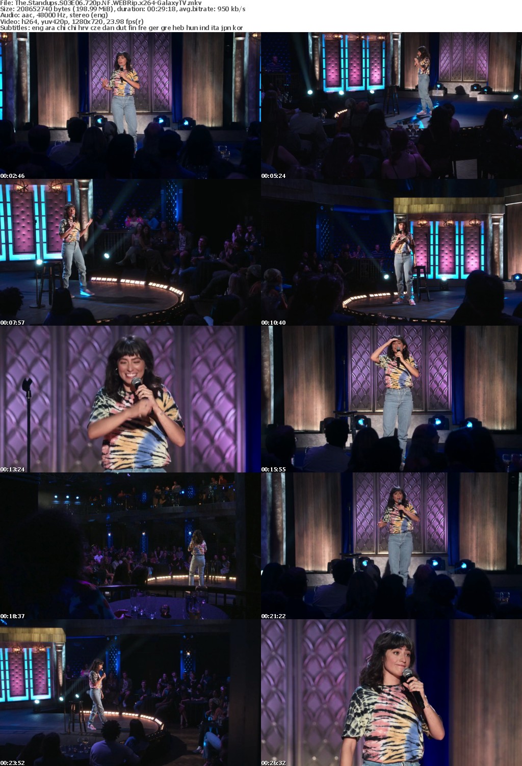 The Standups S03 COMPLETE 720p NF WEBRip x264-GalaxyTV