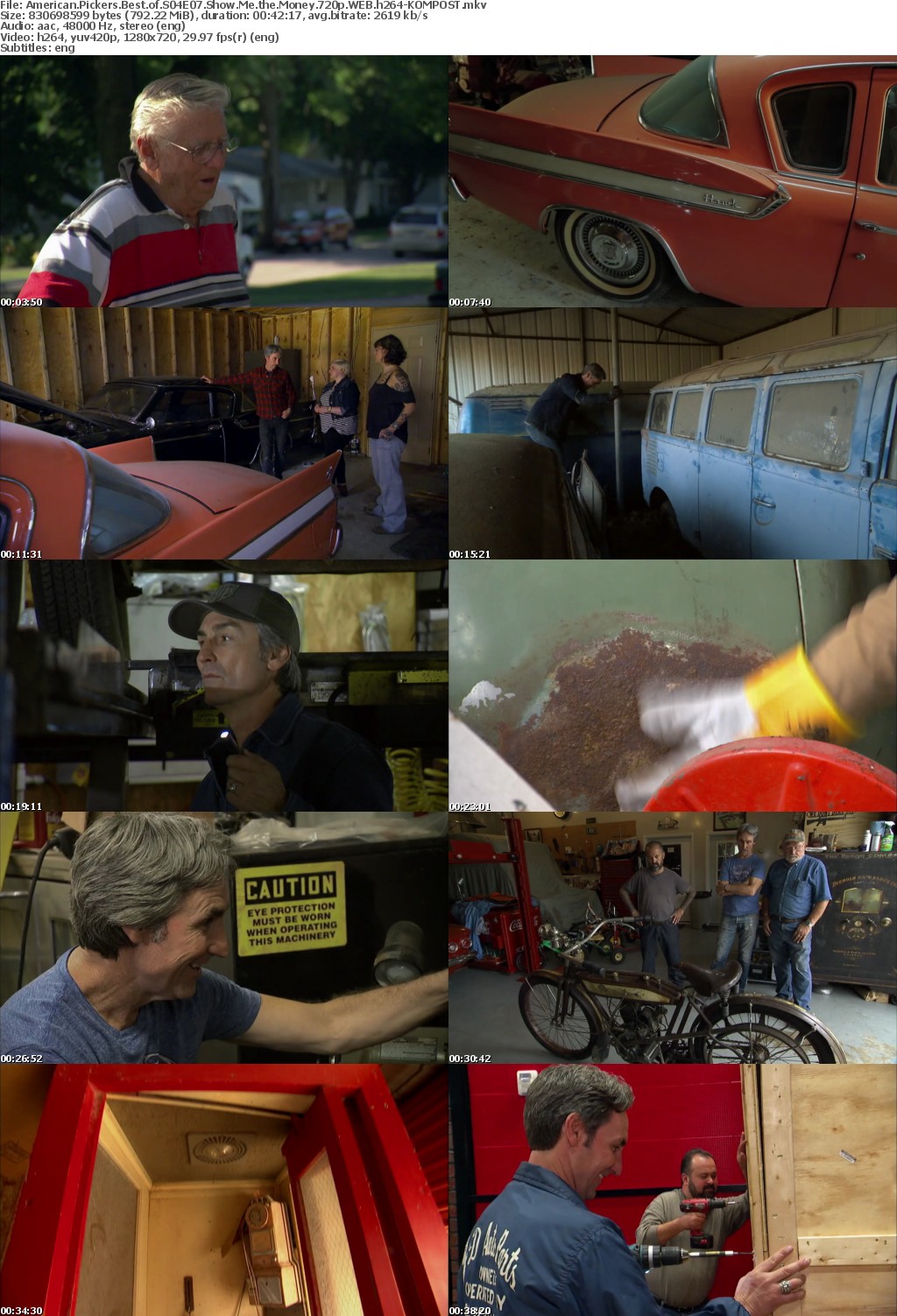 American Pickers Best of S04E07 Show Me the Money 720p WEB h264-KOMPOST