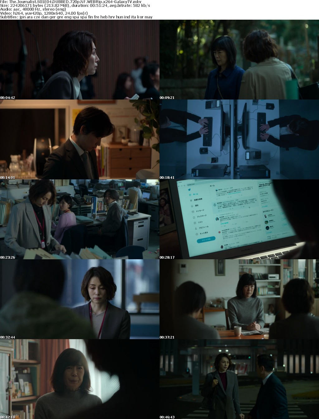 The Journalist S01 COMPLETE DUBBED 720p NF WEBRip x264-GalaxyTV