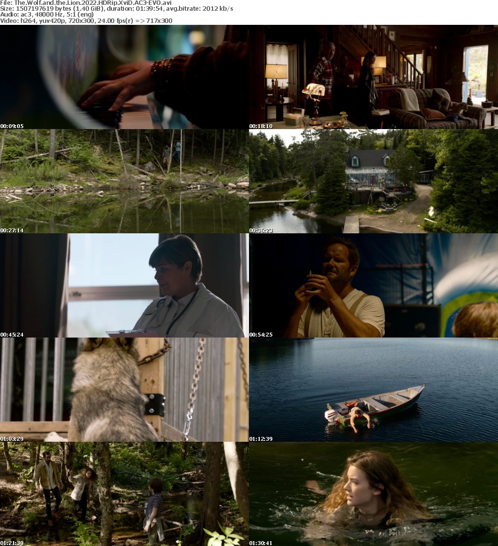 The Wolf and the Lion 2022 HDRip XviD AC3-EVO