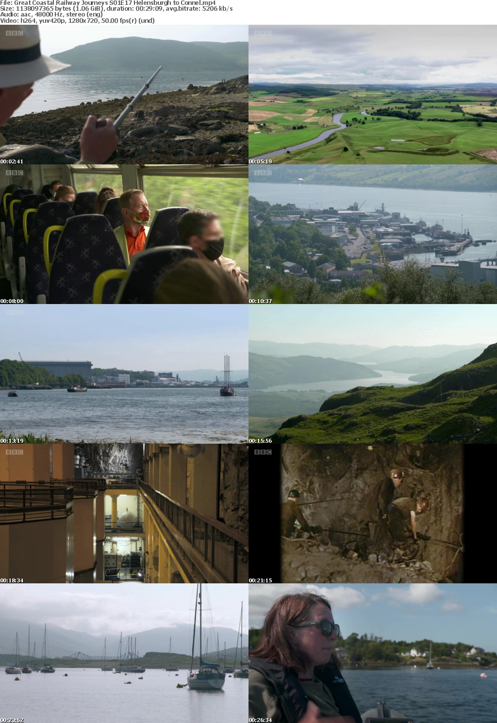 Great Coastal Railway Journeys S01E17 Helensburgh to Connel