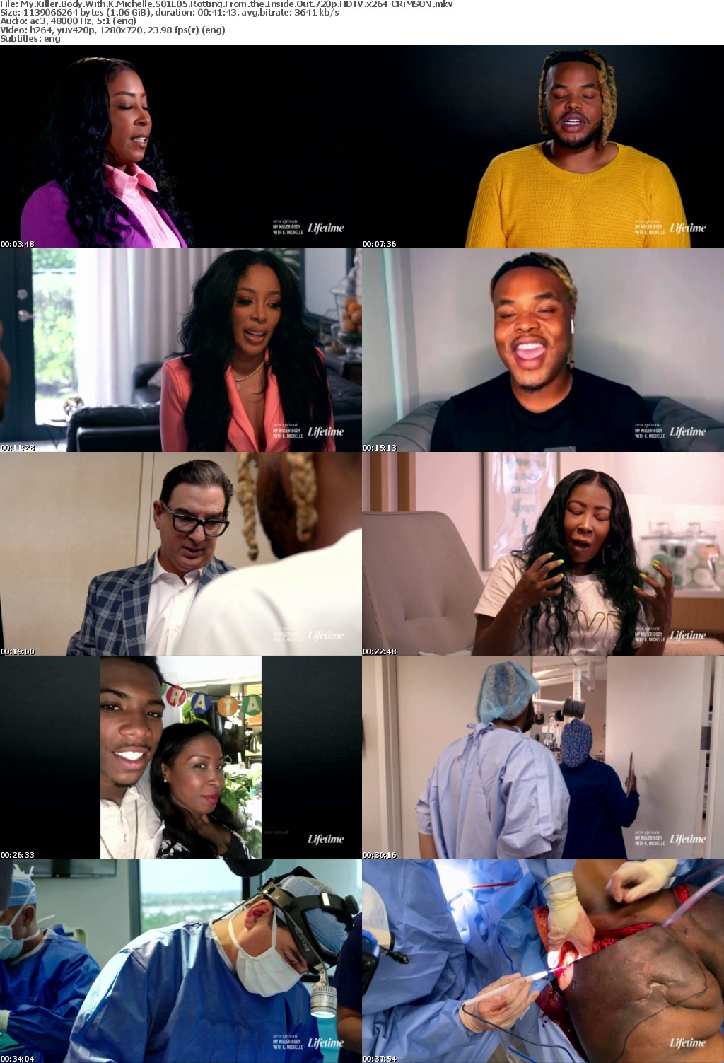 My Killer Body With K Michelle S01E05 Rotting From the Inside Out 720p HDTV x264-CRiMSON