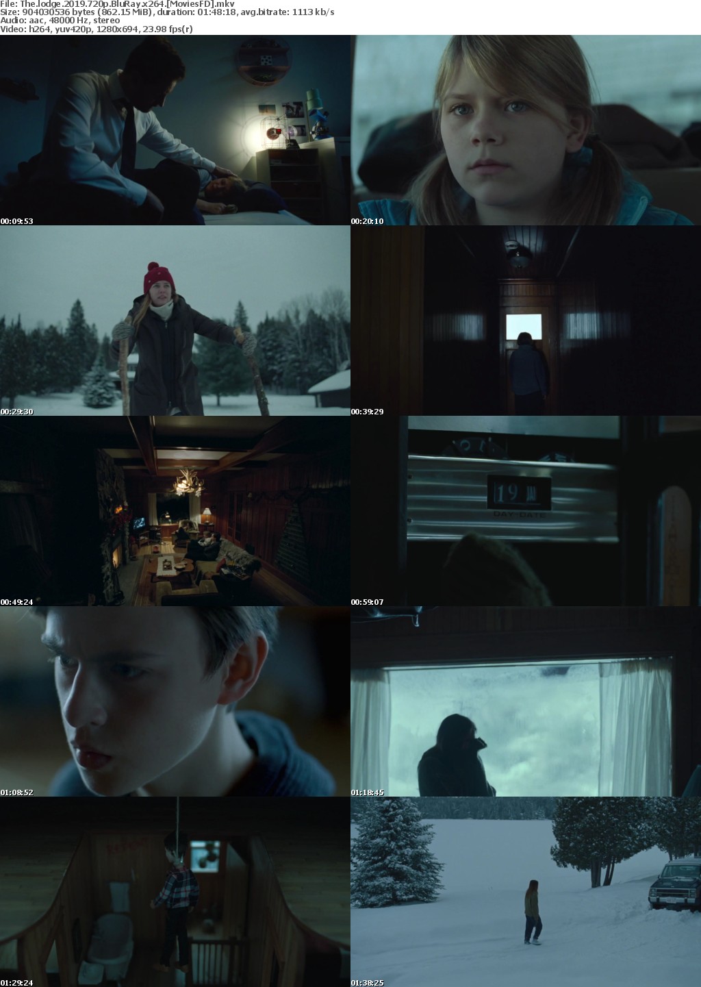 The Lodge (2019) 720p BluRay x264 - MoviesFD