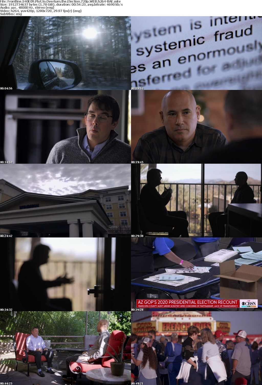 Frontline S40E09 Plot to Overturn the Election 720p WEB h264-BAE